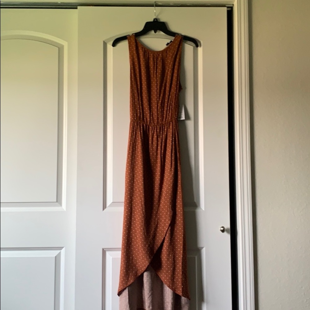 Orange dress